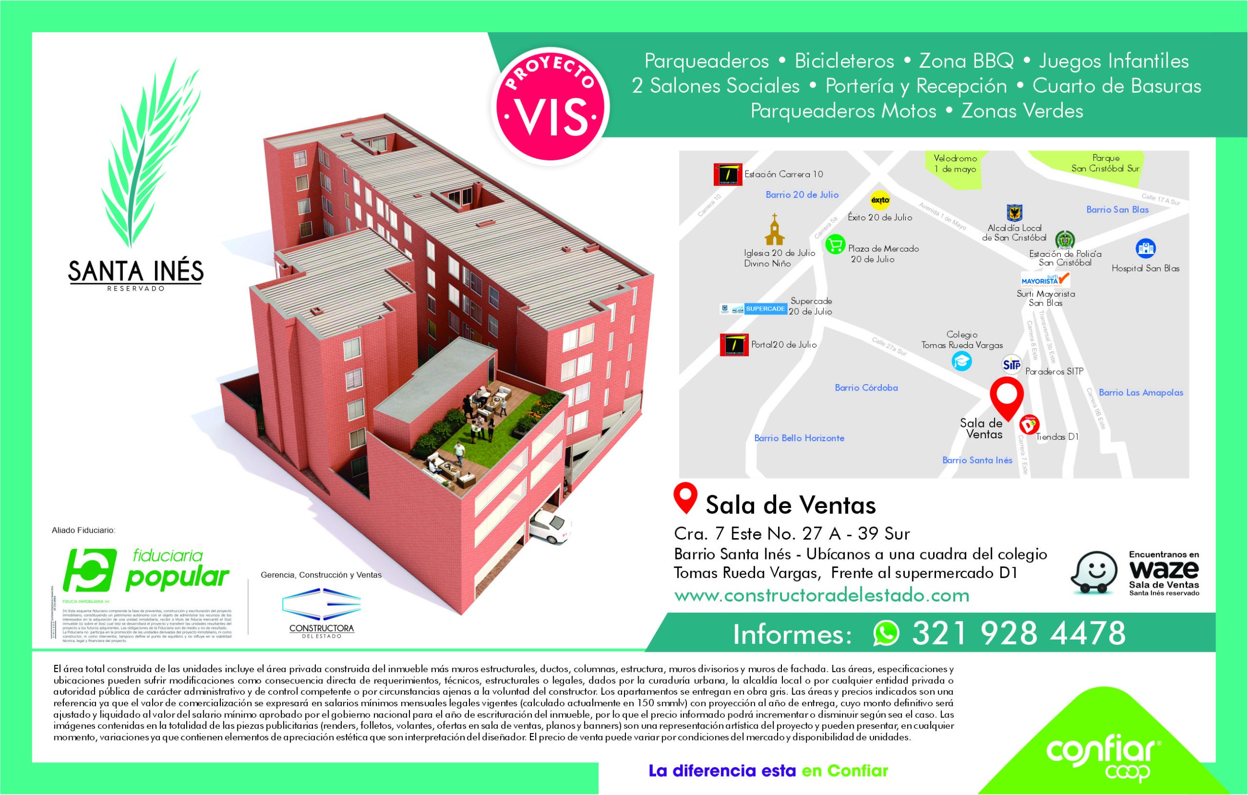 Volante Santa Ines - Retiro